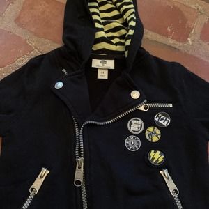 Boys Harajuku Mini Full Zip Hooded Sweatshirt Target Collab with Gwen Stefani 3T